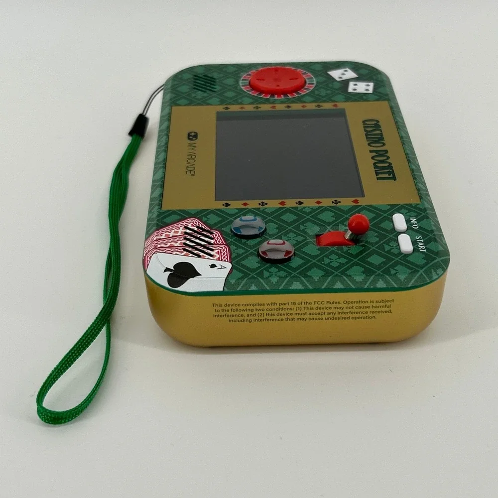 My Arcade Casino Pocket Player Max Handheld Game DGUN-3948 USB-C TESTED WORKS